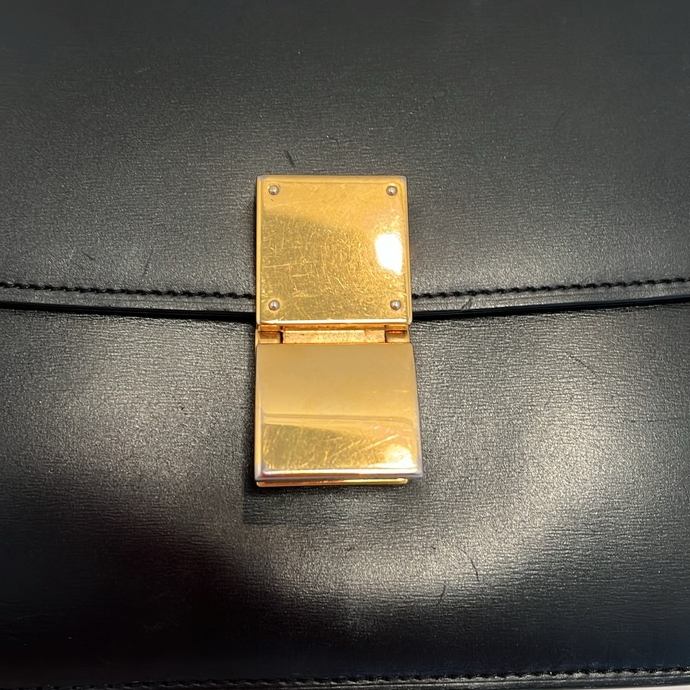 Celine Liege Calfskin Medium Classic Box Flap Shoulder Bag - Picture 7 of 15